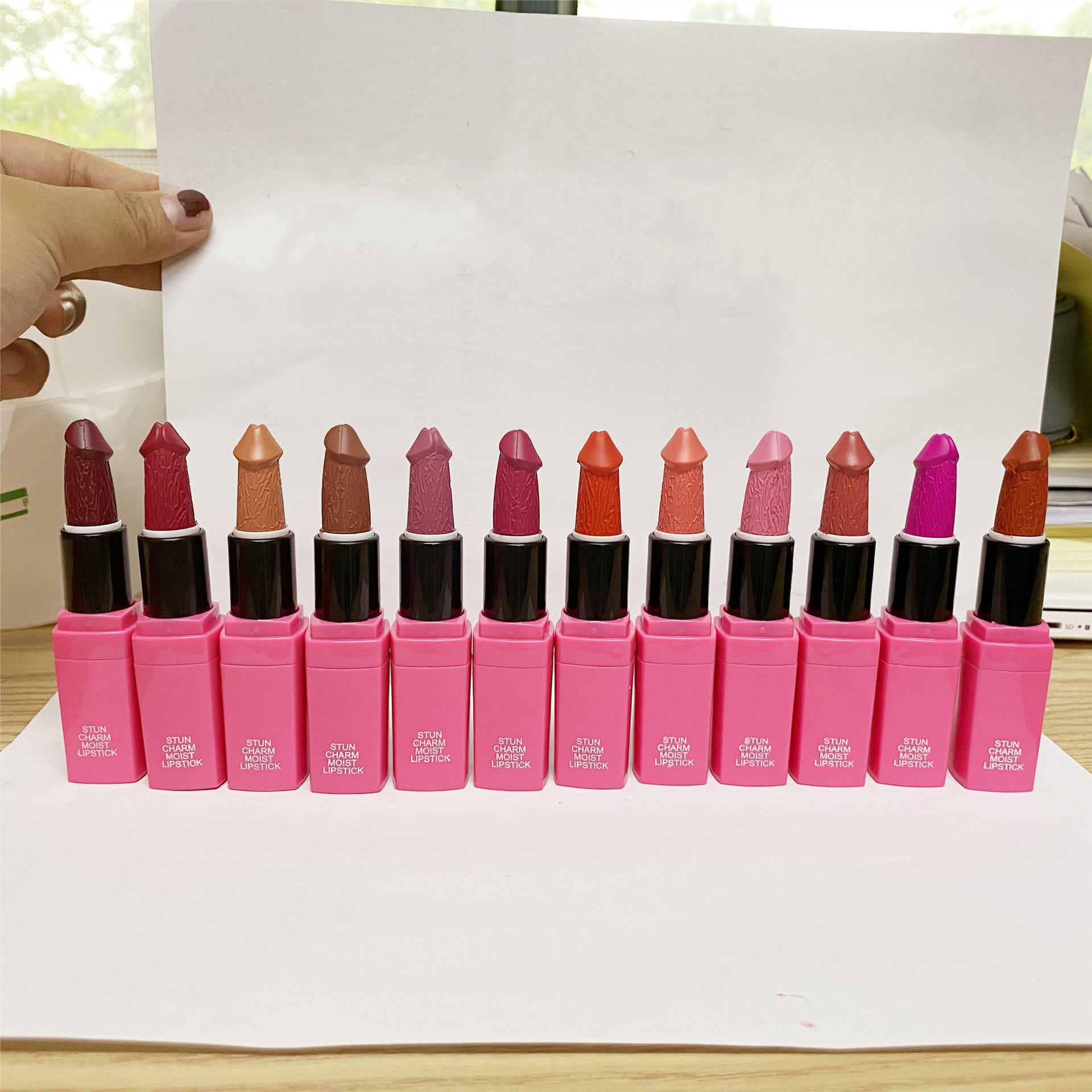 Mushroom Head Matte Lipstick Long Lasting Mushroom Head Matte Lipstick Long Lasting
